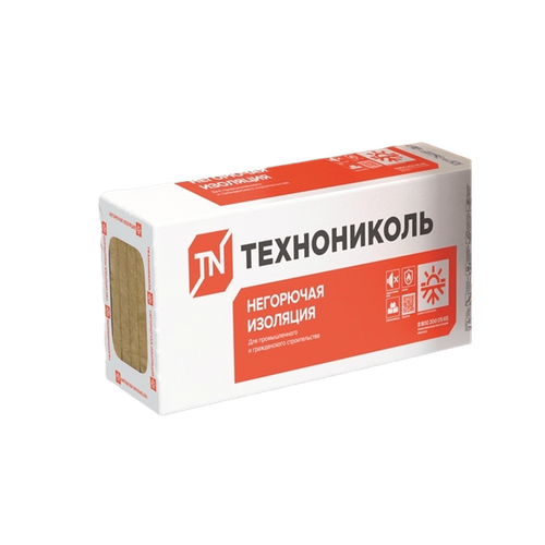 Утеплитель фасадный ТЕХНОФАС 1200х600х50мм (6шт; 4,32м2; 0,216м3) Технониколь